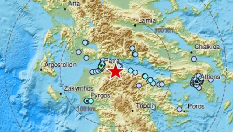 Земјотрес од 4,8 степени ја стресе Грција 
