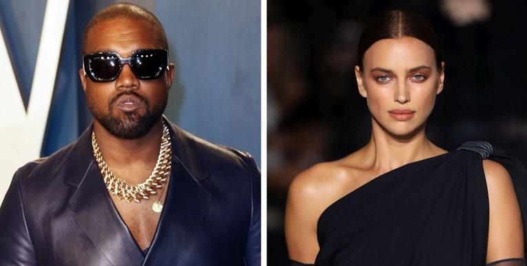Додека Ким пишува дека го сака, Канје е во Франција со Ирина Шајк