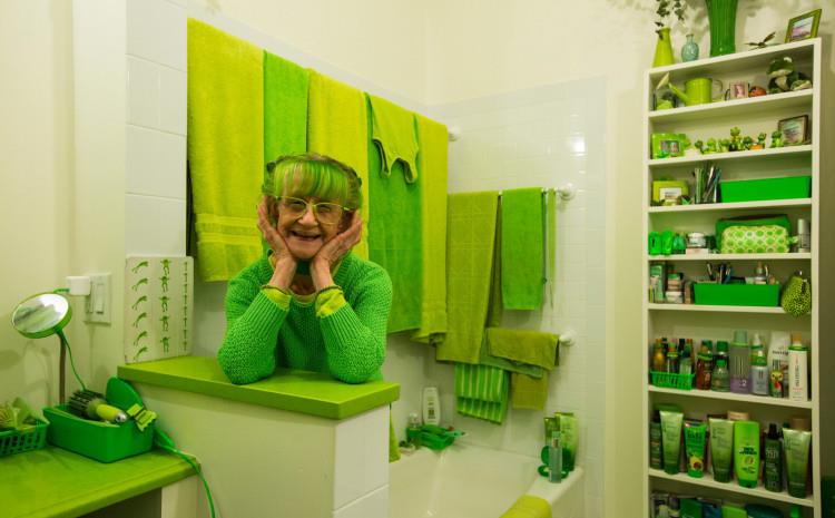 Фото: Кај баба Елизабета од Бруклин се е зелено