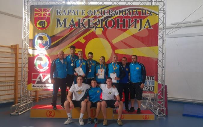 Mакпетрол со 9 финалиња на младинското државно првенство во карате