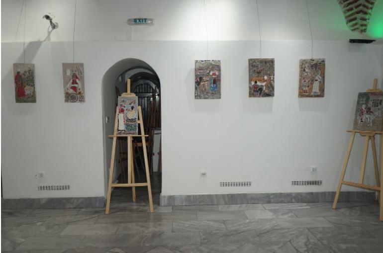 Прва самостојна изложба на мозаици на професорот Изет Зеќири