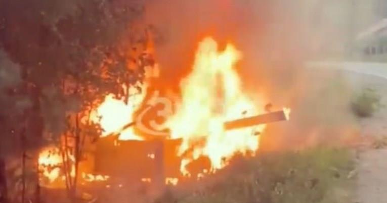 Видео: Руски спортисти живи изгореле во Порше