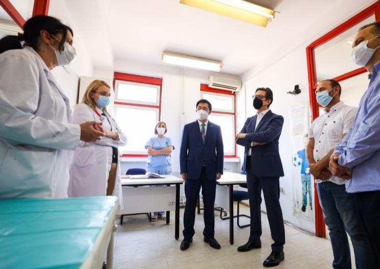 Донација од Кина за поликлиниката „Шуто Оризари"