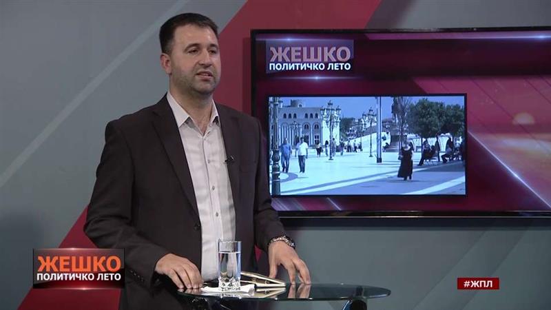 Арјанит Хоџа во емисијата „Жешко политичко лето“