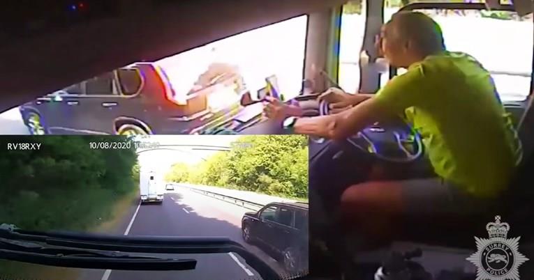 Во рок од четири часа направил 42 прекршоци и предизвикал сообраќајка (ВИДЕО)