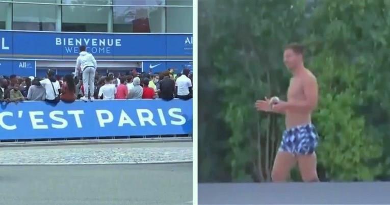 Додека на аеродромот во Париз го чекаа стотици фанови, Меси ужива во Барселона (ВИДЕО)