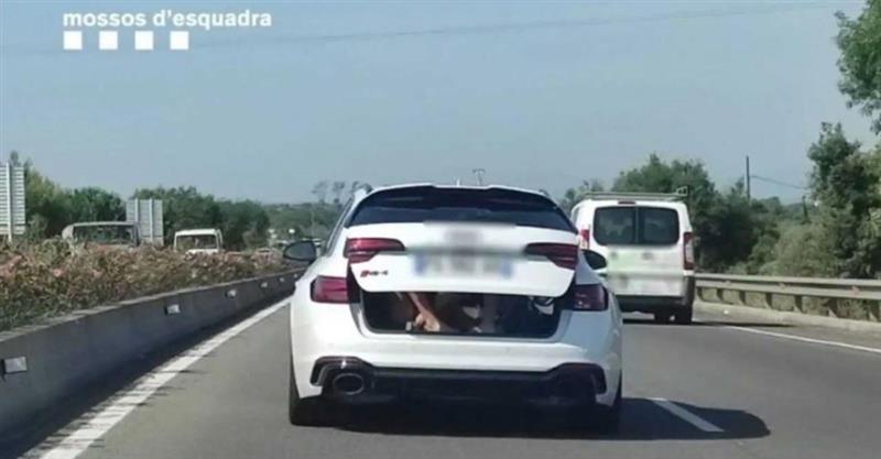 Французин ги спакувал децата во багажникот и тргнал на одмор во Шпанија 