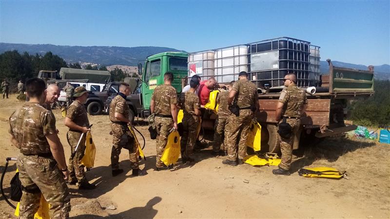 Ангажирани 545 полициски службеници во последното деноноќие за превенирање и гасење на пожарите