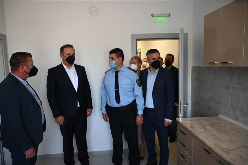 Реновиран објектот на Полициското одделение Чашка