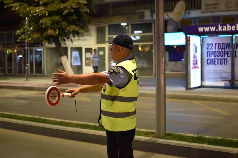 Полицијата санкционира 486  возачи, кои возеле со преголема брзина