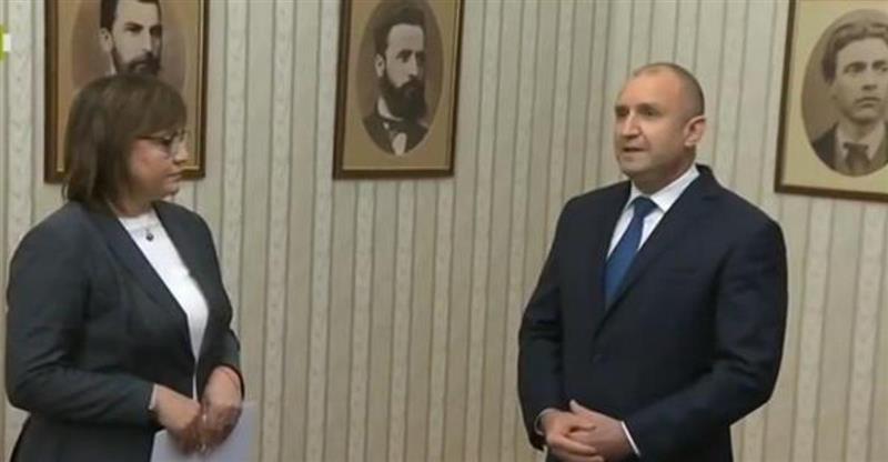Бугарија повторно на избори: И Нинова му го врати мандатот на Радев 