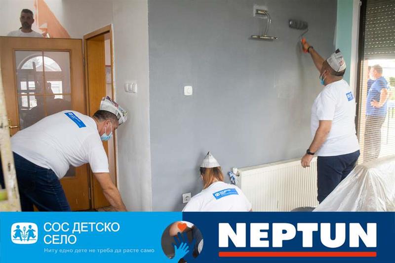 Волонтерска акција на вработени од Нептун Македонија 