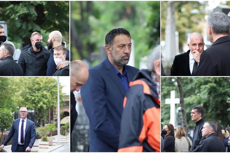 Фото: Последен поздрав за легендарниот Дуда од Обрадовиќ, Дивац, Паспаљ, Спанулис, Даниловиќ..