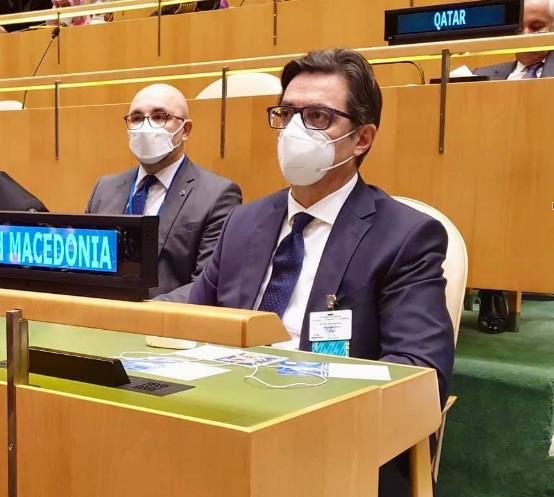 Пендаровски на Виртуелниот глобален самит за борба против Ковид-19