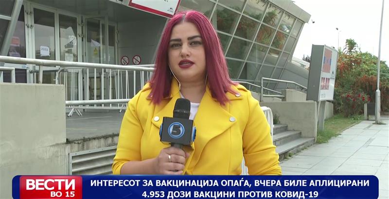 Интересот за вакцинација опаѓа, вчера биле аплицирани 4.953 дози вакцини против ковид-19
