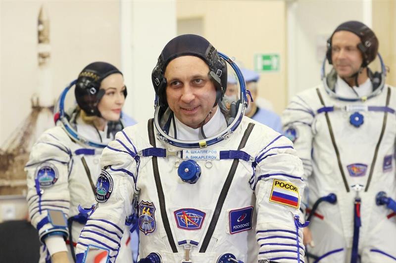 Русите први снимаат филм во вселената, главната актерка и режисерот се веќе на ИСС (ВИДЕО)