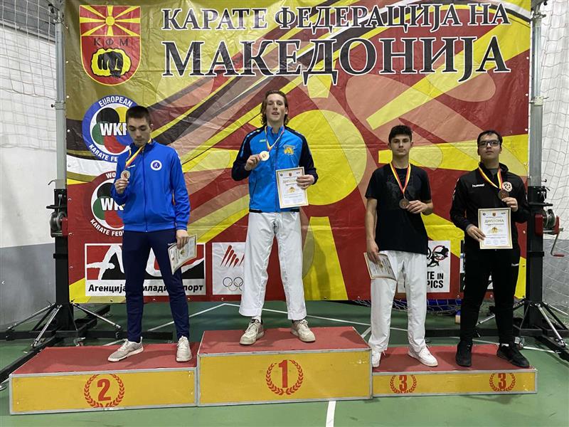 Доминација на каратистите на Макпетрол на државното младинско првенство 