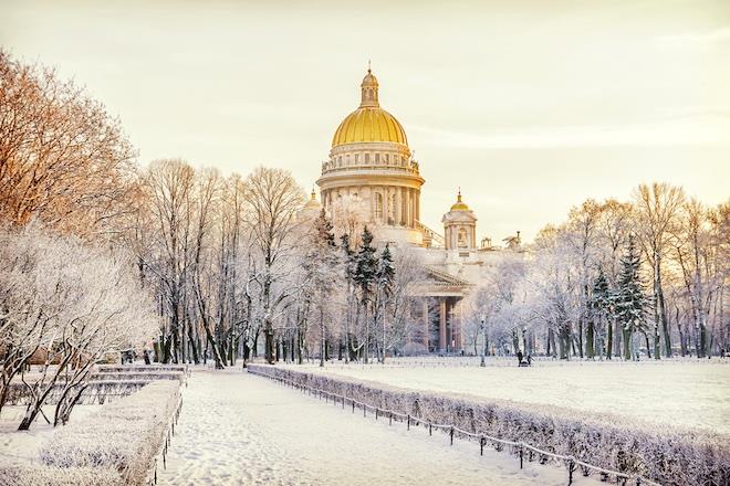 Рекордно ниска температура измерена во Санкт Петербург