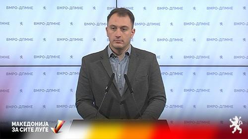 Андоновски: Шилегов и СДСМ го оставија град Скопје со над 160 милиони евра долгови