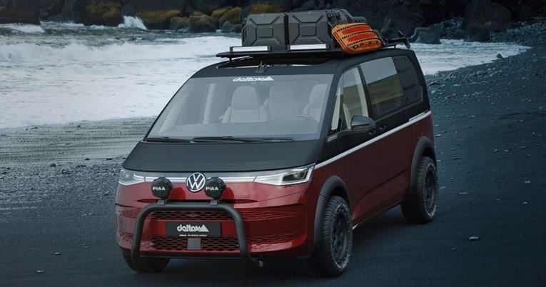 Најновиот VW Multivan стана џип за евакуација пред катастрофи (ФОТО)