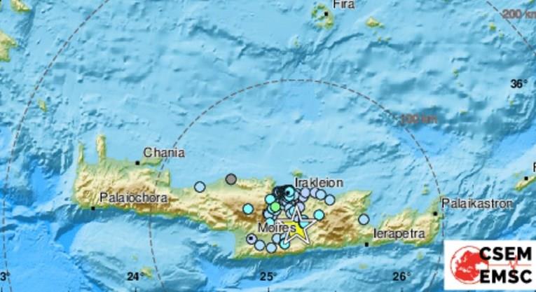 Земјотрес од 4 степени во Грција