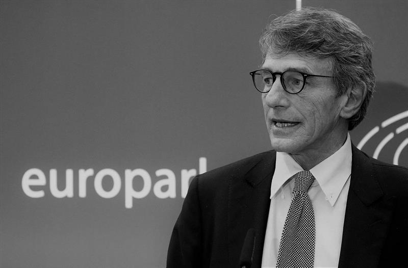 Претседателот на Европскиот парламент Давид Сасоли почина на 65 години