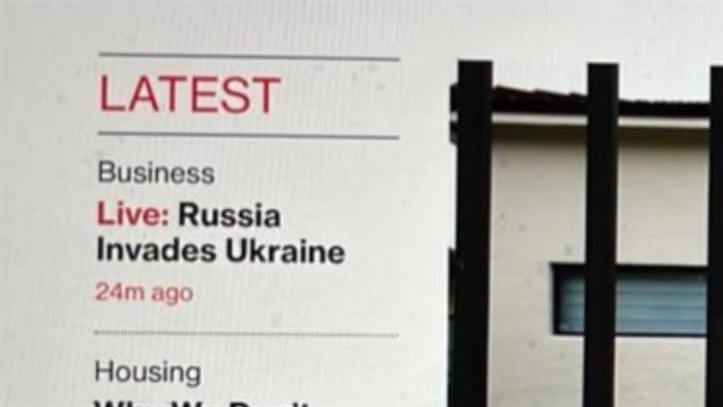 По грешка Блумберг објави наслов „Русија ја нападна Украина"