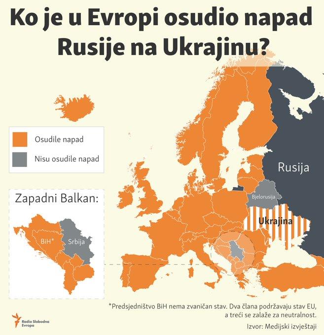 РСЕ – Америка ја прозва Србија зошто не ја осудиле руската инвазија на Украина  