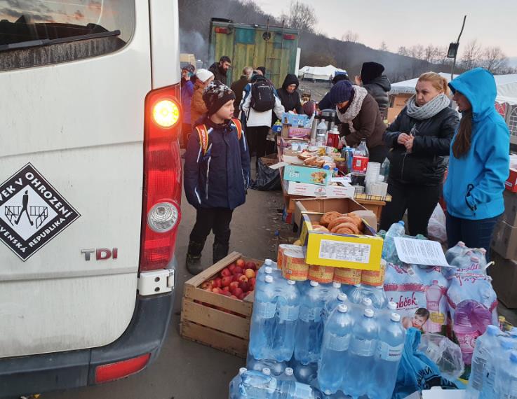 Хуманитарниот конвој на Чешката „People in Need“ пристигна во Лавов