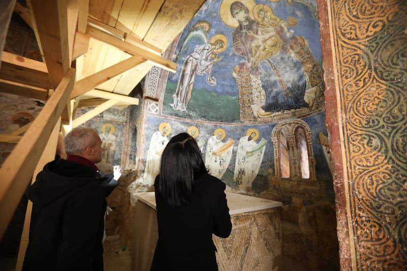 Продолжуваат активностите за заштита на црквата „Св. Ѓорги“ во Курбиново