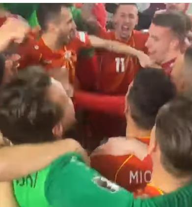 Македонските херои ја  слават големата победа над Италија  (ВИДЕО)