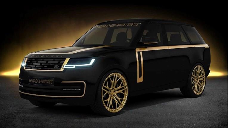 Златниот Range Rover е нова хит-играчка на богатите (ФОТО)
