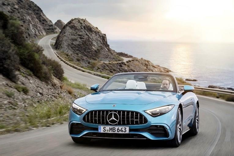 Mercedes SL и во AMG верзија ќе има мотор со четири цилиндри (ВИДЕО)