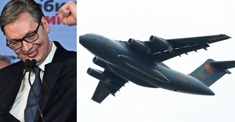 Откриена е тајната на Вучиќ- во Белград слетаа шест кинески воени авиони 