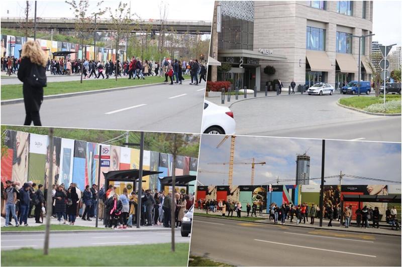 Паника во Белград и Ниш по дојавите за поставени бомби во трговски центри (ВИДЕО)