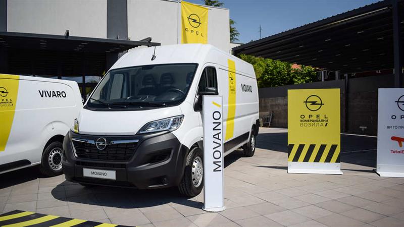 Премиера: Новиот Opel Movano пристигна во Македонија