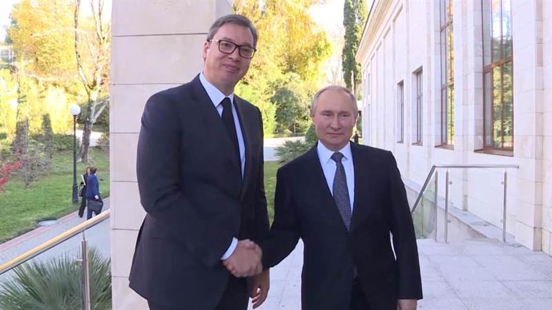 Вучиќ по разговорот со Путин: Договоривме поволна цена за рускиот гас за Србија