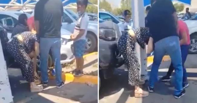 Видео: На паркинг пред шопинг центар се степаа  жена и љубовница