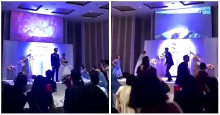 Младоженец на свадба пушти видео од секс на невестата со сопругот на неговата бремена сестра