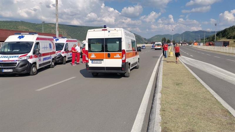 Повредените деца од превртениот автобус во Бугарија, пристигнаа во Србија 