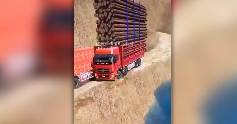 Кадиз со снимка ја најави Барселона: Ако може да помине овој камион... (ВИДЕО)