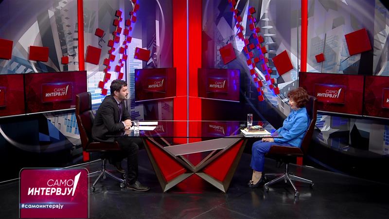 Гордана Силјановска Давкова во „Само интервју“