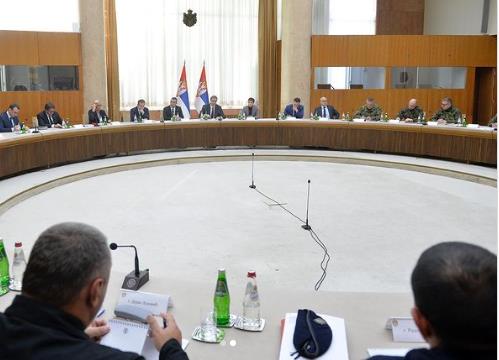 Седница на Советот за национална безбедност на Србија