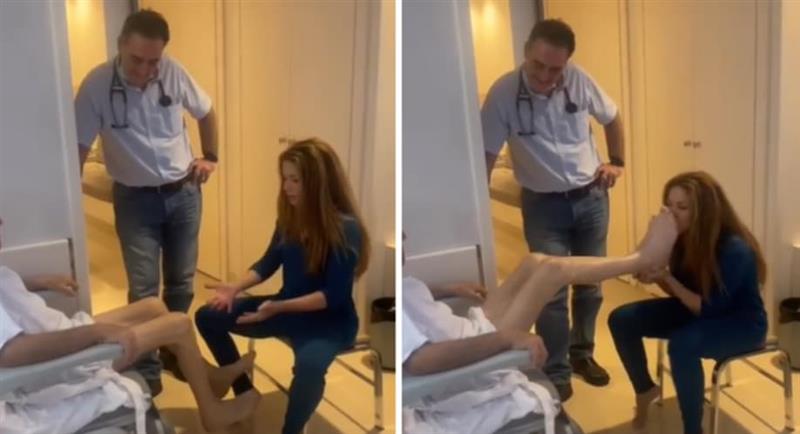 Шакира објави снимка во која му ги бакнува стопалата на својот болен татко (ВИДЕО)