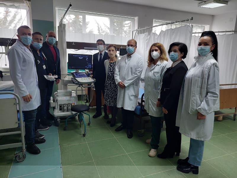 Јапонија донира нов ехо апарат вреден 54,094 евра во општа болница Куманово
