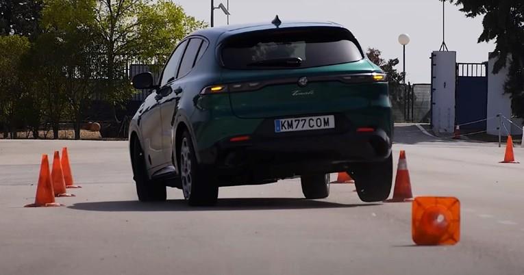Најновата Алфа не се снајде на тестот за прецизно возење (ВИДЕО)