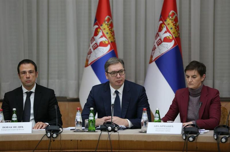 Владата на Србија донесе одлука за испраќање војска и полиција на Косово 