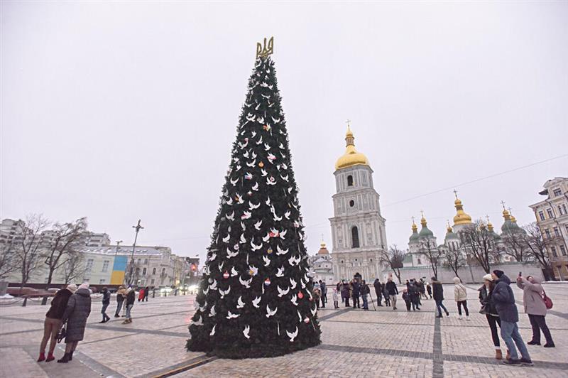 Православните верници од Украина оваа година за првпат ќе го прослават Божик на 25 декември