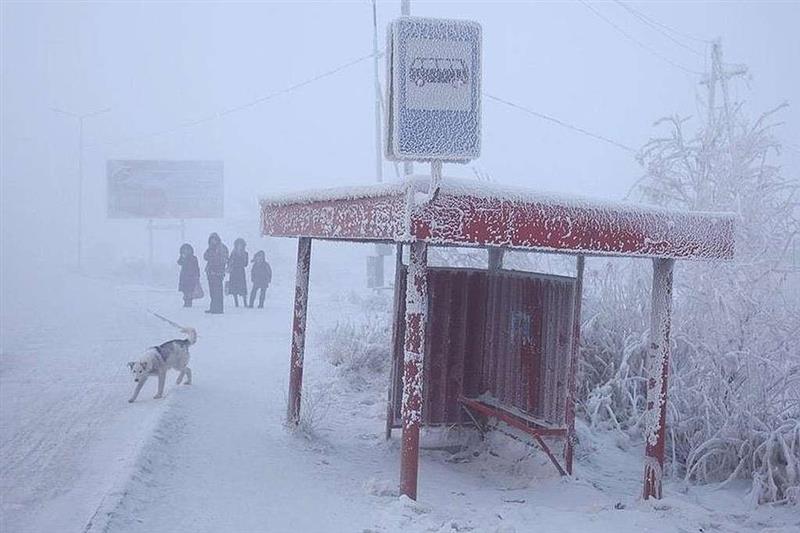 Минус 50 степени во сибирскиот град Јакутск