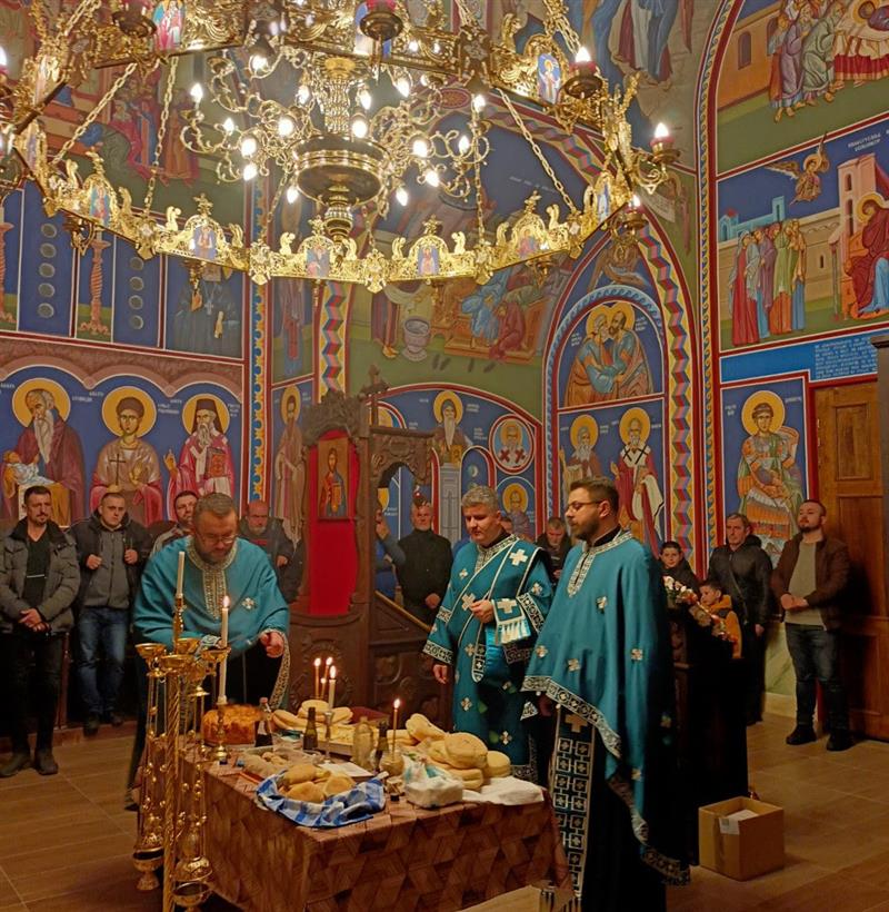 Најновата велешка црква „Св Јован Крстител“ за првпат го прославува својот патрон